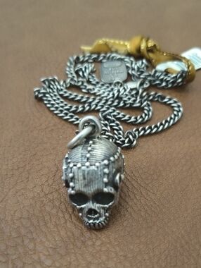 KING BABY STUDIO SKULL NECKLACE